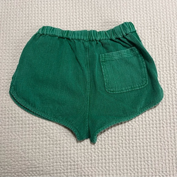 Free People Kelky Green Terry Knit Shorts Size S - Picture 5 of 8